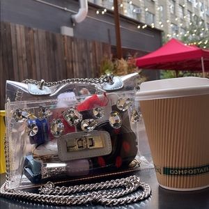 Steven Madden Clear Crossbody